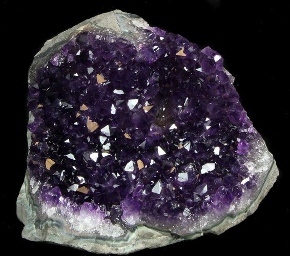Dark Purple Amethyst Cut Base Cluster - Uruguay #36462